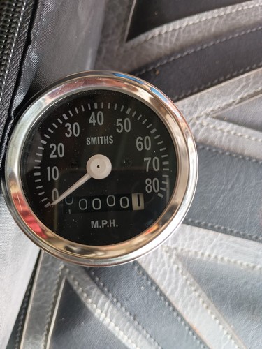 Smiths speedometer mph 5 - speedometer, 80