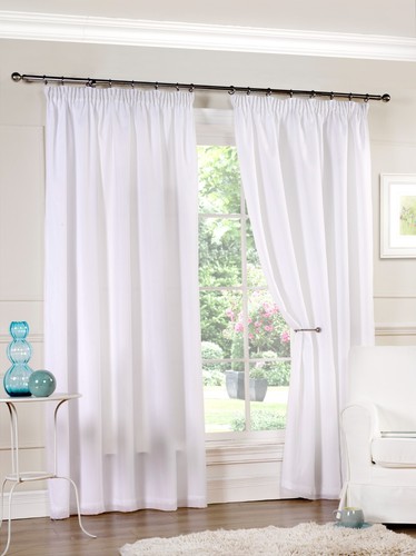Lined voile curtains for - voile,