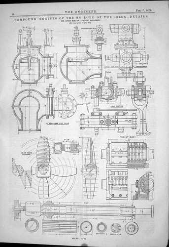 Antique print 1879 - antique,