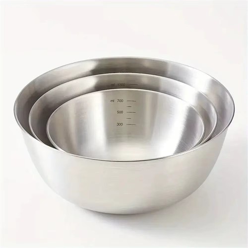 Stainless steel mixing bowl - mixing,