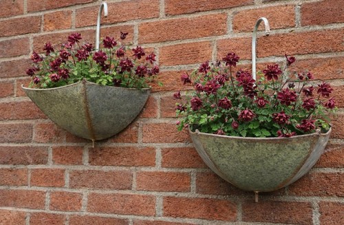 Pair metal umbrella wall - metal,