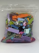 350g Mixed Colours Lego Bricks Mixed Condition Pieces Used