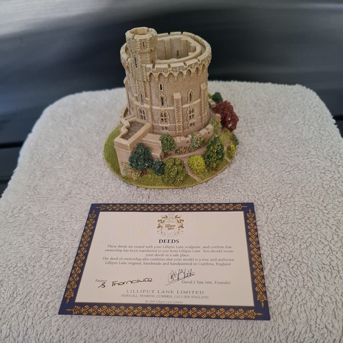 Lilliput lane round tower - lilliput,