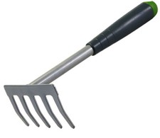 New Small Hand Rake Metal Fan