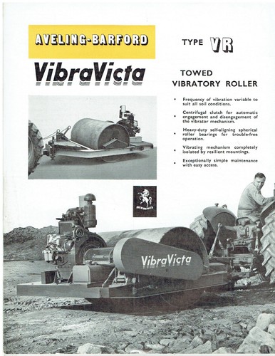 Aveling barford vibravicta - barford, vr