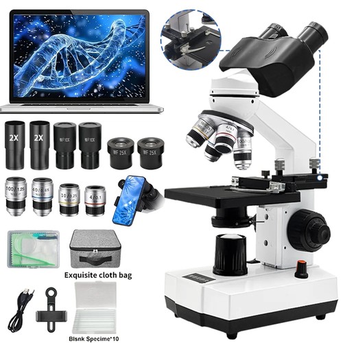 40x 5000x binocular microscope - 40x-5000x,
