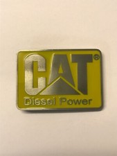 CAT Diesel Power Logo metal BUCKLE with Free Belt digger driver caterpillar NEW 