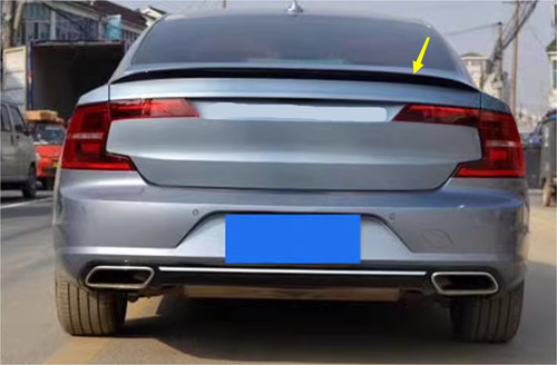 Abs rear trunk spoiler wing - spoiler,
