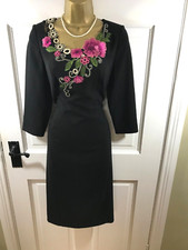 Sonia Pena Black & Pink Floral