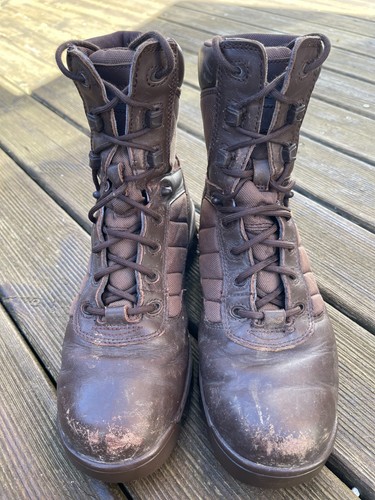 British army bates brown boots - british,