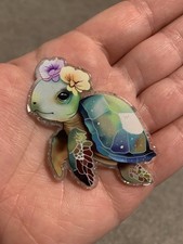 Adorable Tropical Turtle Sea