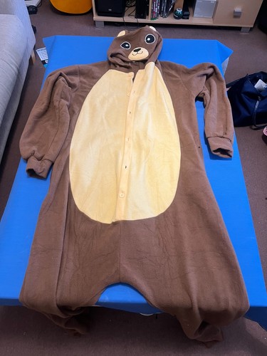 Adult brown line bear - brown,