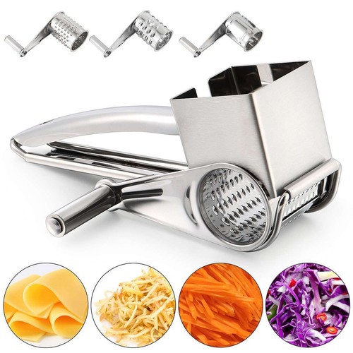 Handheld rotary cheese grater - rotary,