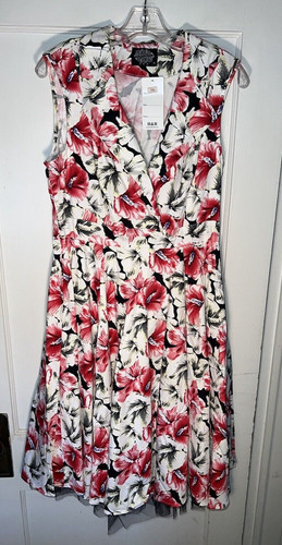 Hearts roses nwt - rose, floral