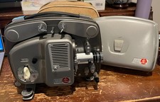Vintage Bolex Paillard 18-5 8mm Film Projector with case Swiss Switzerland