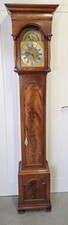 ANTIQUE WALNUT LONGCASE / GRANDMOTHER CLOCK MOONPHASE 