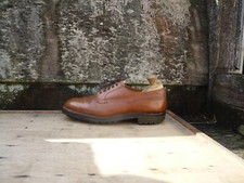 JOSEPH CHEANEY DERBY SHOES VINTAGE VELDTSCHOEN BROWN TAN LEATHER UK7 MENS VGC