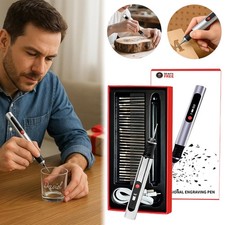 M01 Portable Electric Engraving Glass Metal Wood Pen Etching Craft Tools Machine