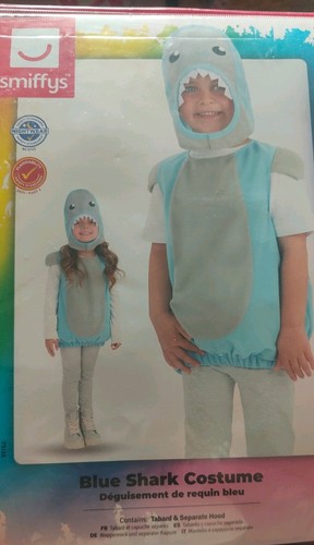 Smiffys blue shark costume - smiffys,