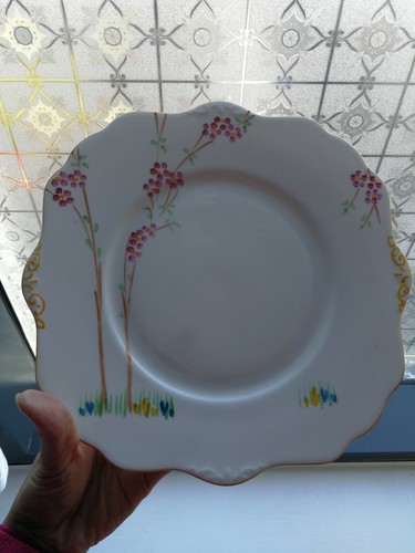 Handpainted bone china - bone,