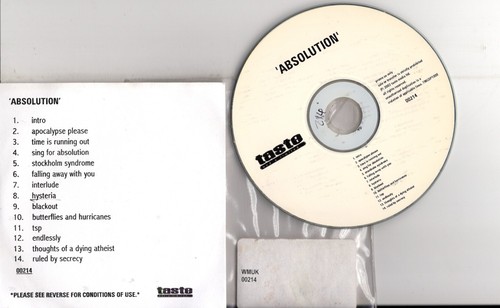 Muse rare numbered promo - promo, cd