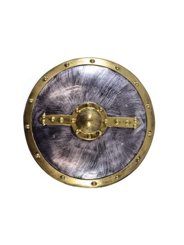 Round shield 48cm weapon - shield, prop