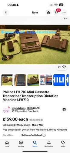 Philips lfh 710 mini cassette - philips,