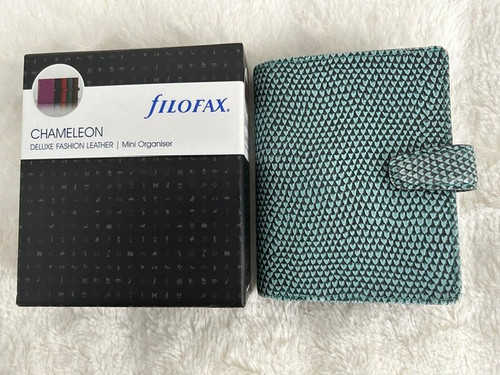 Filofax aqua chameleon - filofax, mini