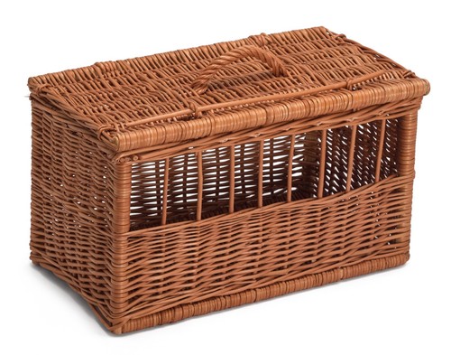 Large wicker cat dog - cat, pet