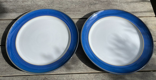 Pair denby imperial - denby, blue