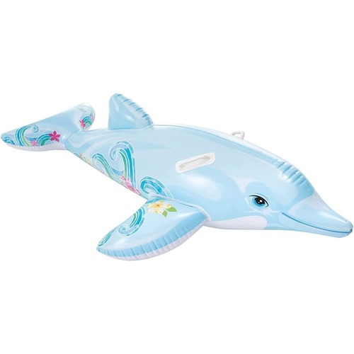 Ride inflatable dolphin - ride, on