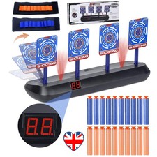 Digital Target for Nerf/Mega Guns Electronic with Auto Reset Targets and Sounds