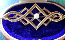 Vintage Ola Gorie 9ct Gold