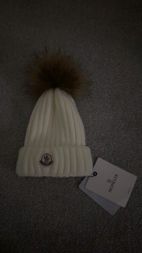Moncler white beanie - moncler, for