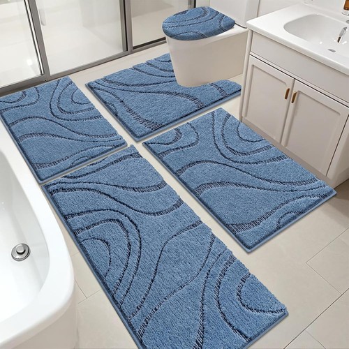 Hebe bathroom rugs - bathroom,