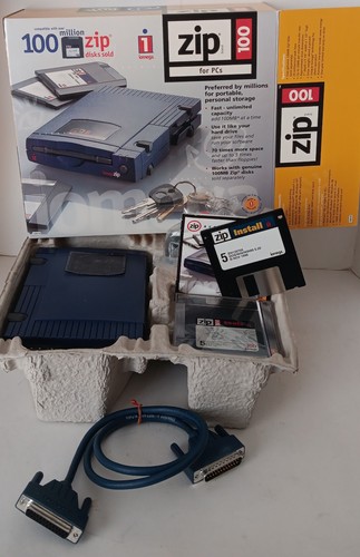 Iomega 100mb external zip - iomega,