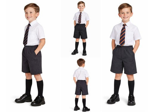Boy school shorts all around - boy's,