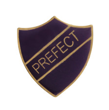 Prefect Purple Pin Badge For