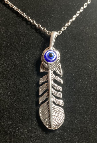 Evil eye necklace pendant - eye,