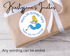 PERSONALISED STICKERS CIRCLE