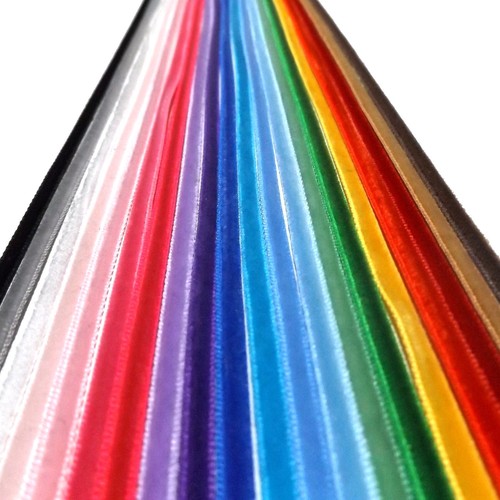 Velvet ribbon 3mm - (1/8", inch)