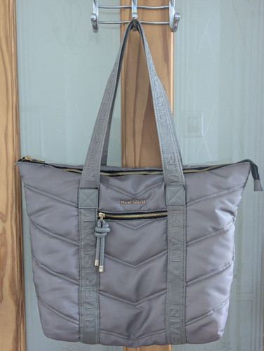 Large river island taupe tote - river,