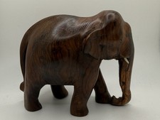 Vintage Wooden Elephant
