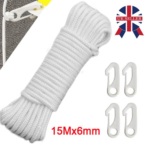 6mm white flagpole - 6mm,
