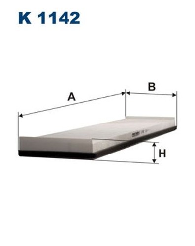 Fits filtron 1142 filter - filtron, k