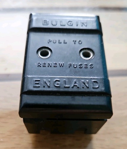 Vintage bulgin twin fuse - vintage,