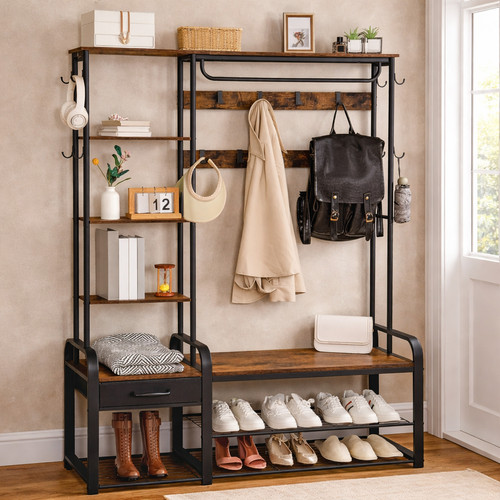 Coat rack stand 120cm shoe - coat,