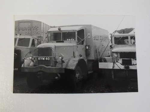Billy smarts circus - billy, lorry