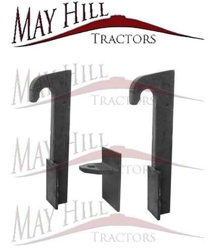 Loader brackets weld on - loader, lh/rh