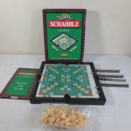 Travel scrabble deluxe spears - travel,